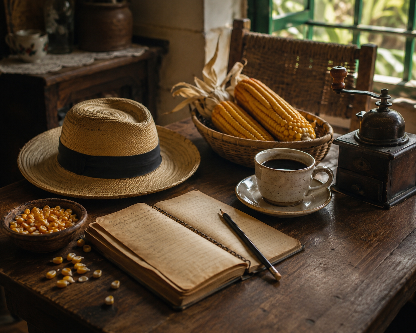 Historia de abuela y cocina tradicional